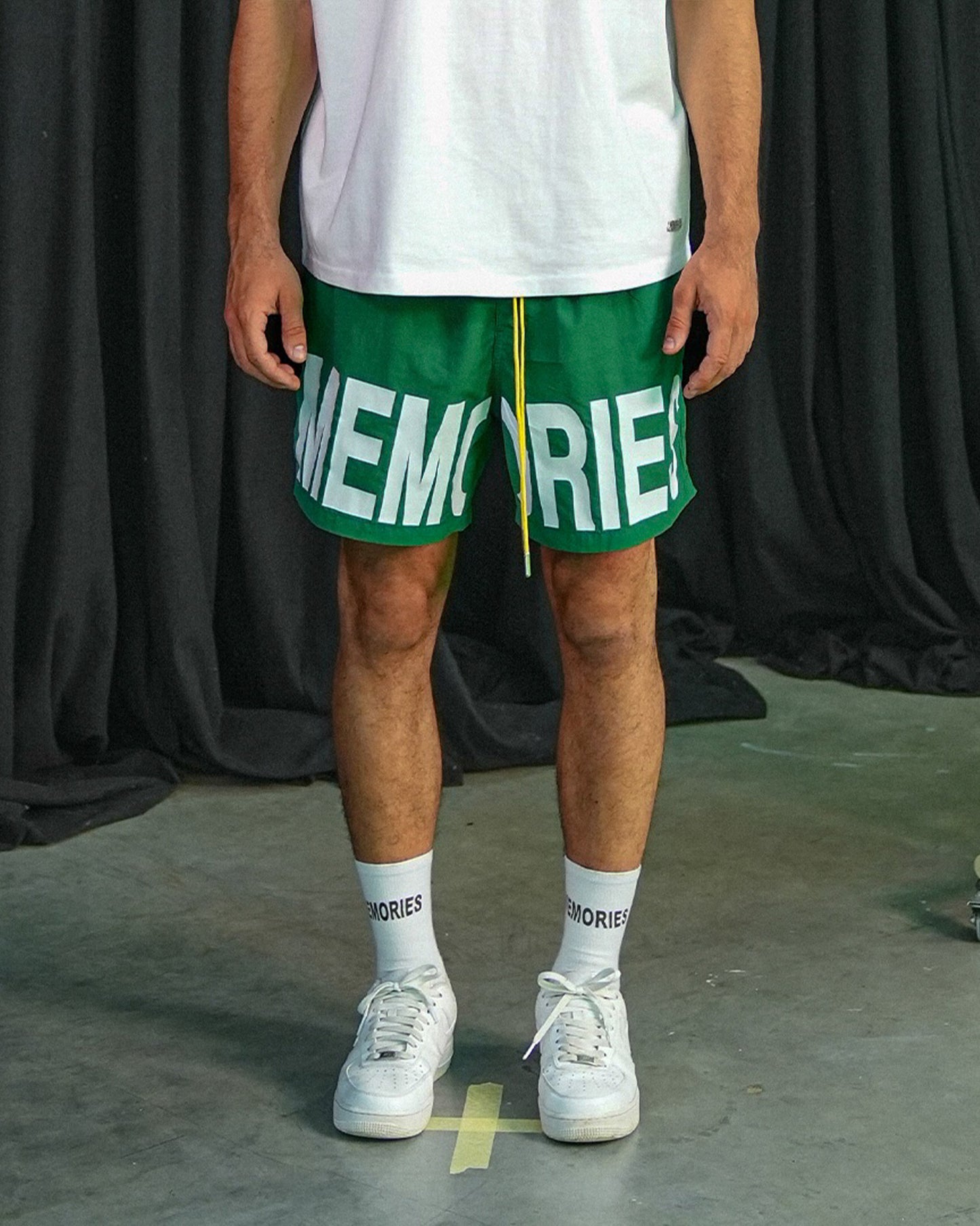 MEMORIES SWIM SHORTS - GREEN