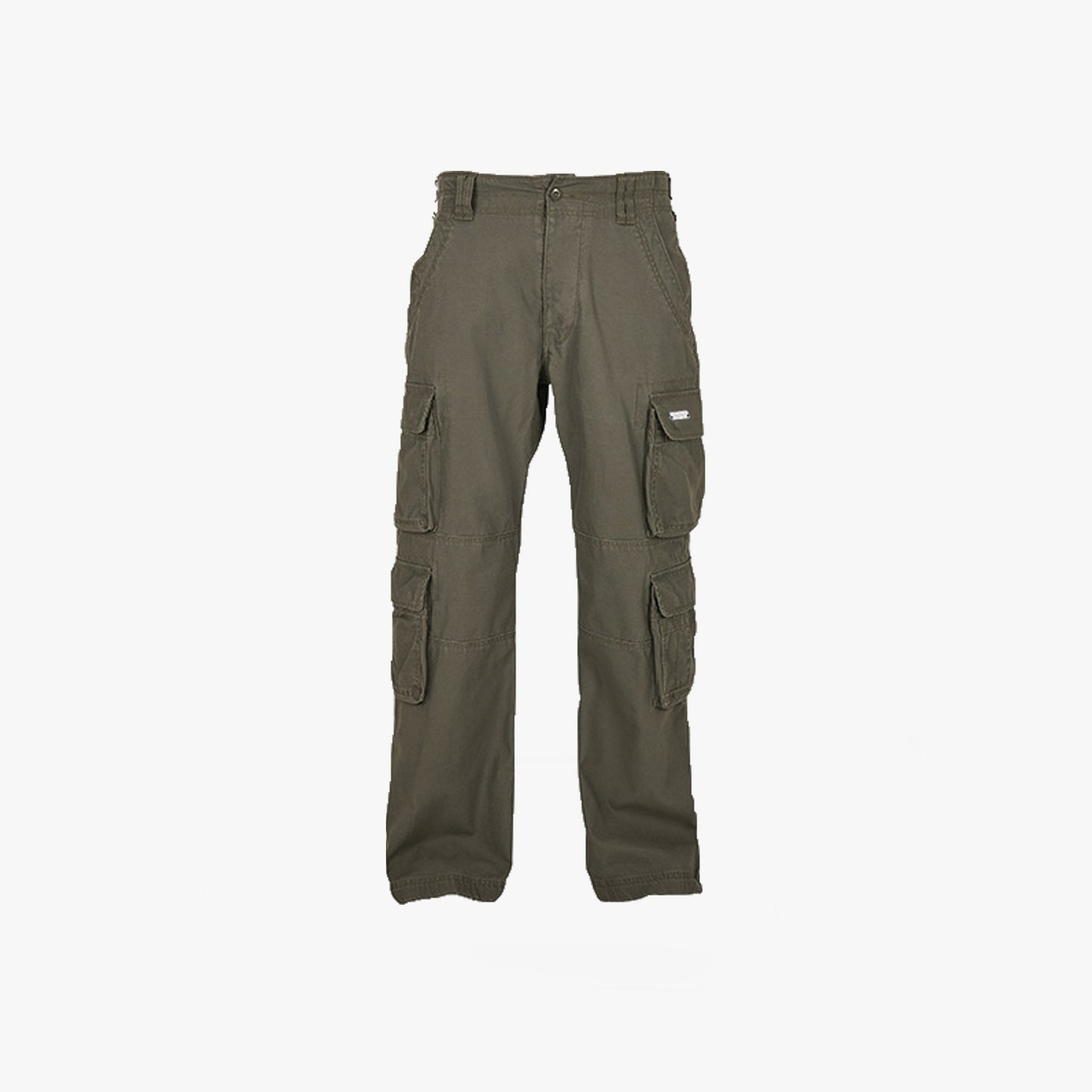 HANDMADE RIPPED CARGO - GREEN