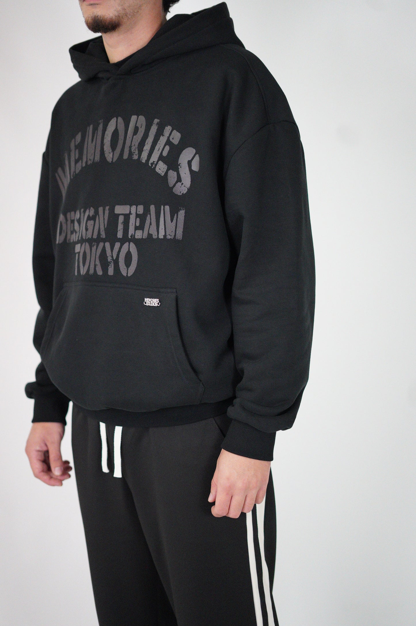 DESIGN TEAM TOKYO HOODIE - BLACK