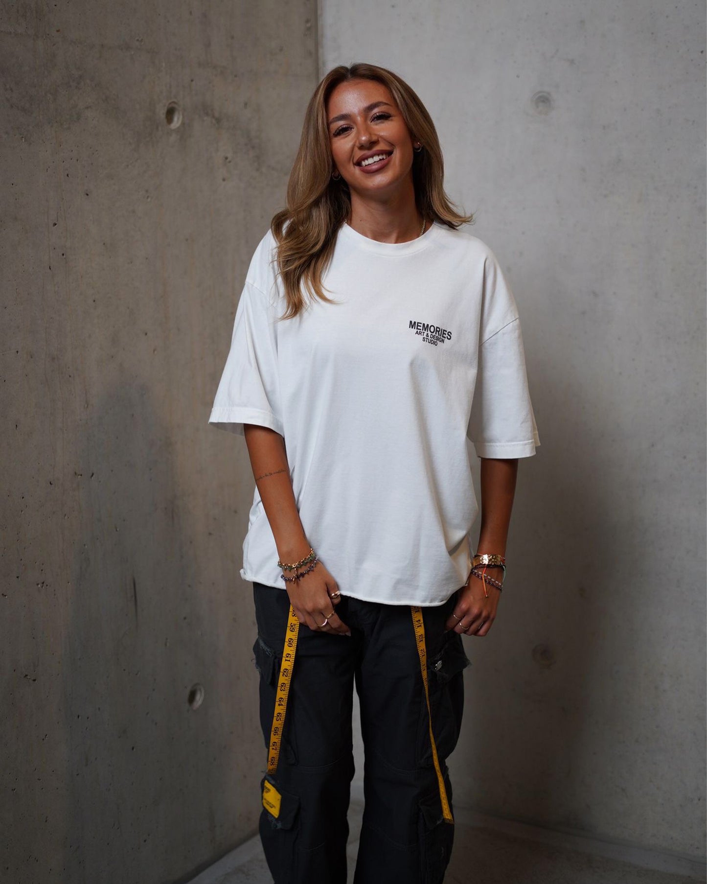 ONE LIFE TEE - WHITE GREEN