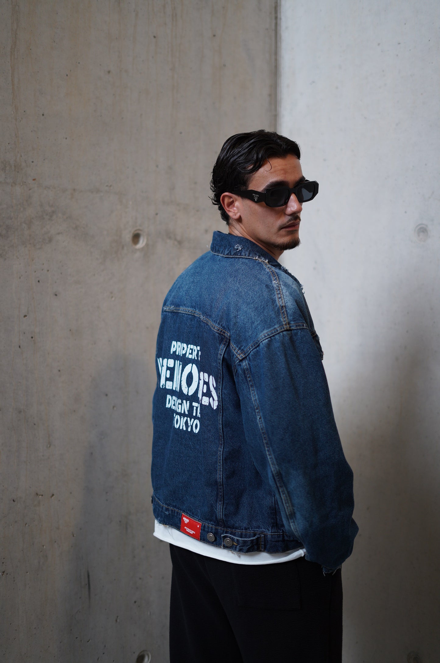 PROPERTY OF MEMORIES DENIMJACKET - BLUE