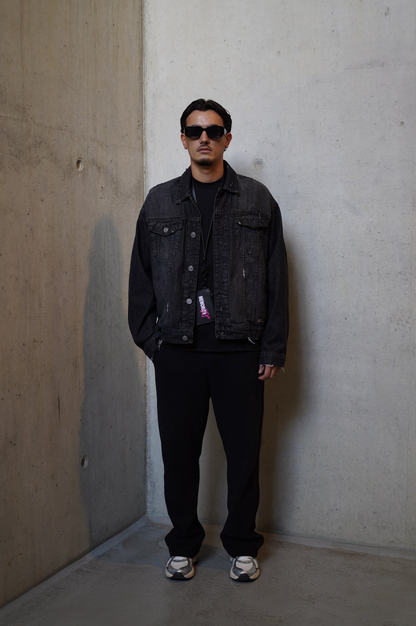 PROPERTY OF MEMORIES DENIMJACKET - BLACK