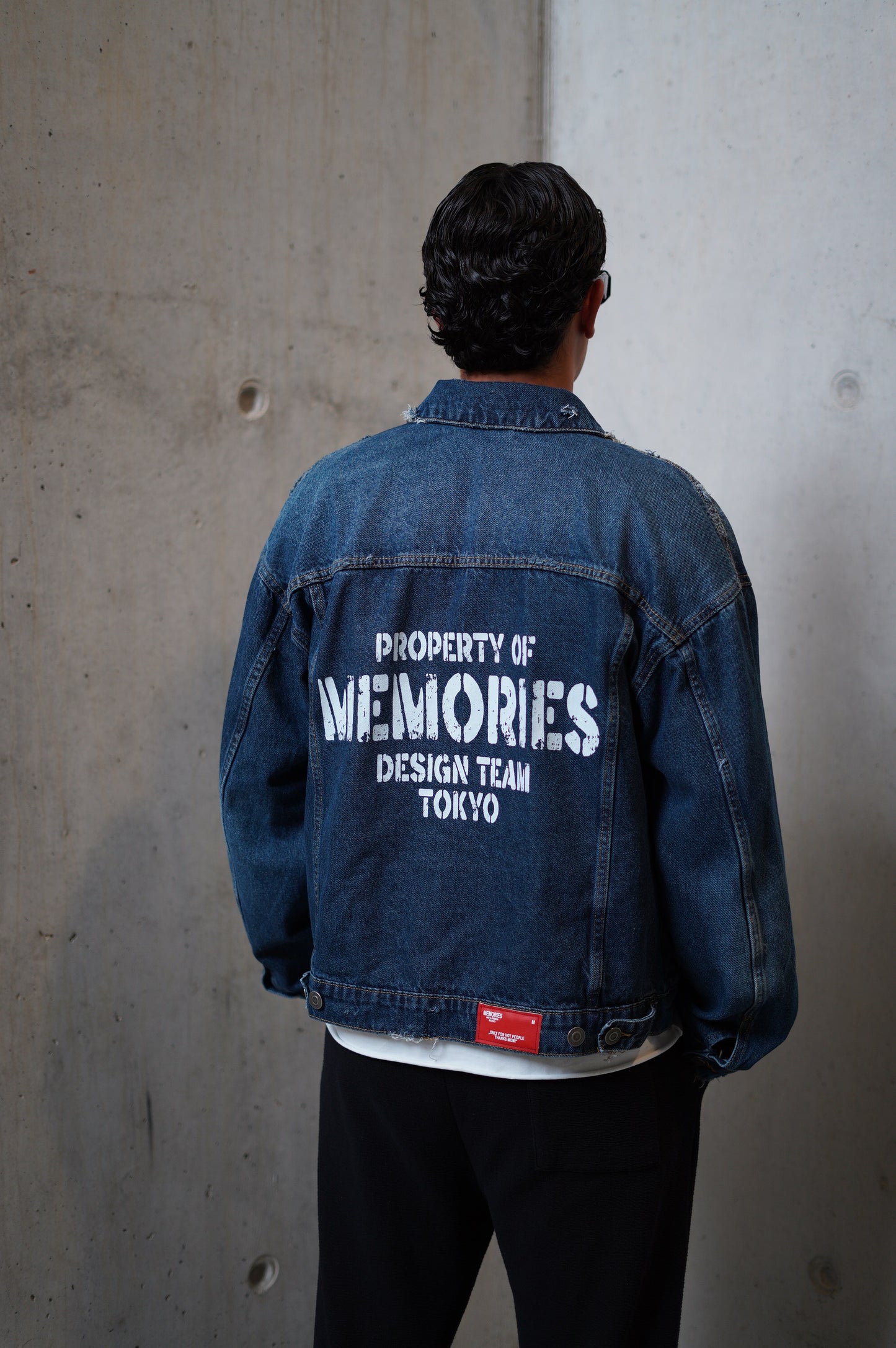 PROPERTY OF MEMORIES DENIMJACKET - BLUE