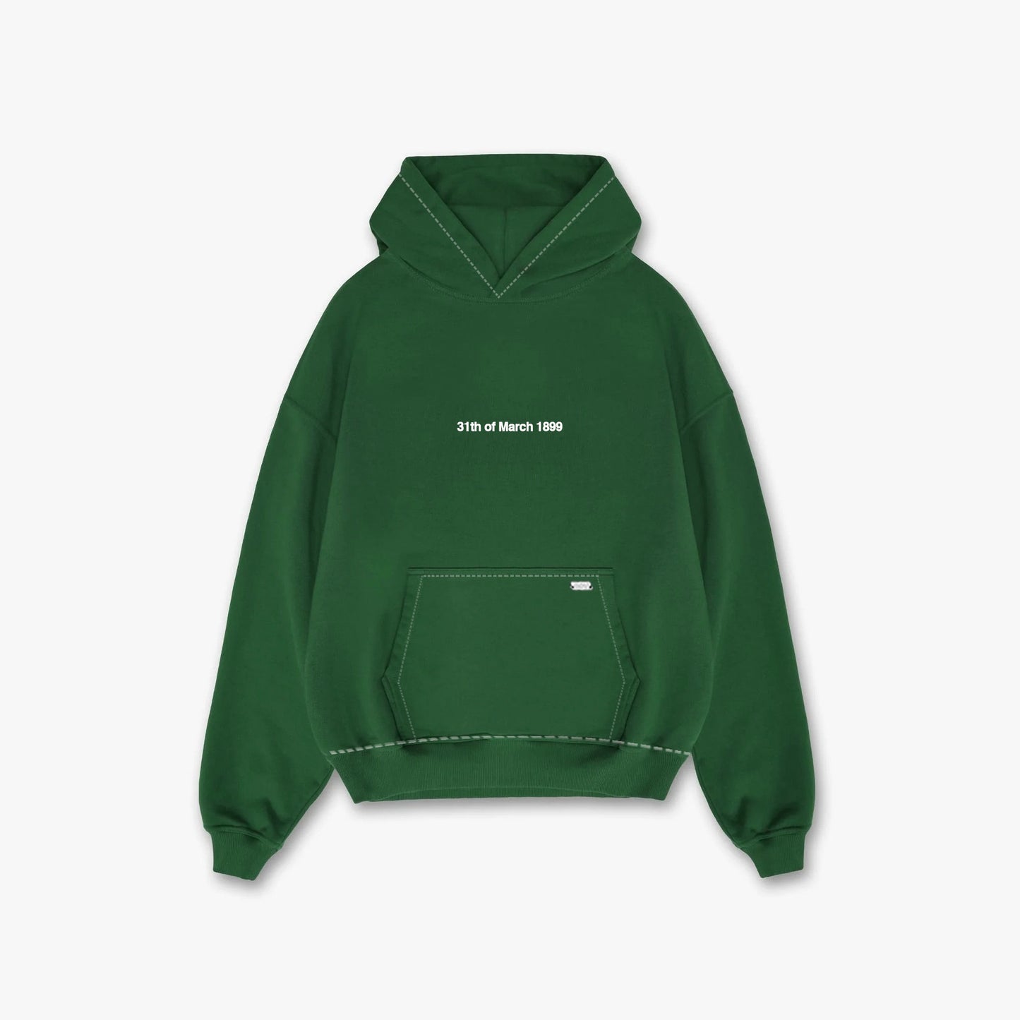 BUBBLEGUM HOODIE - WASHED GREEN