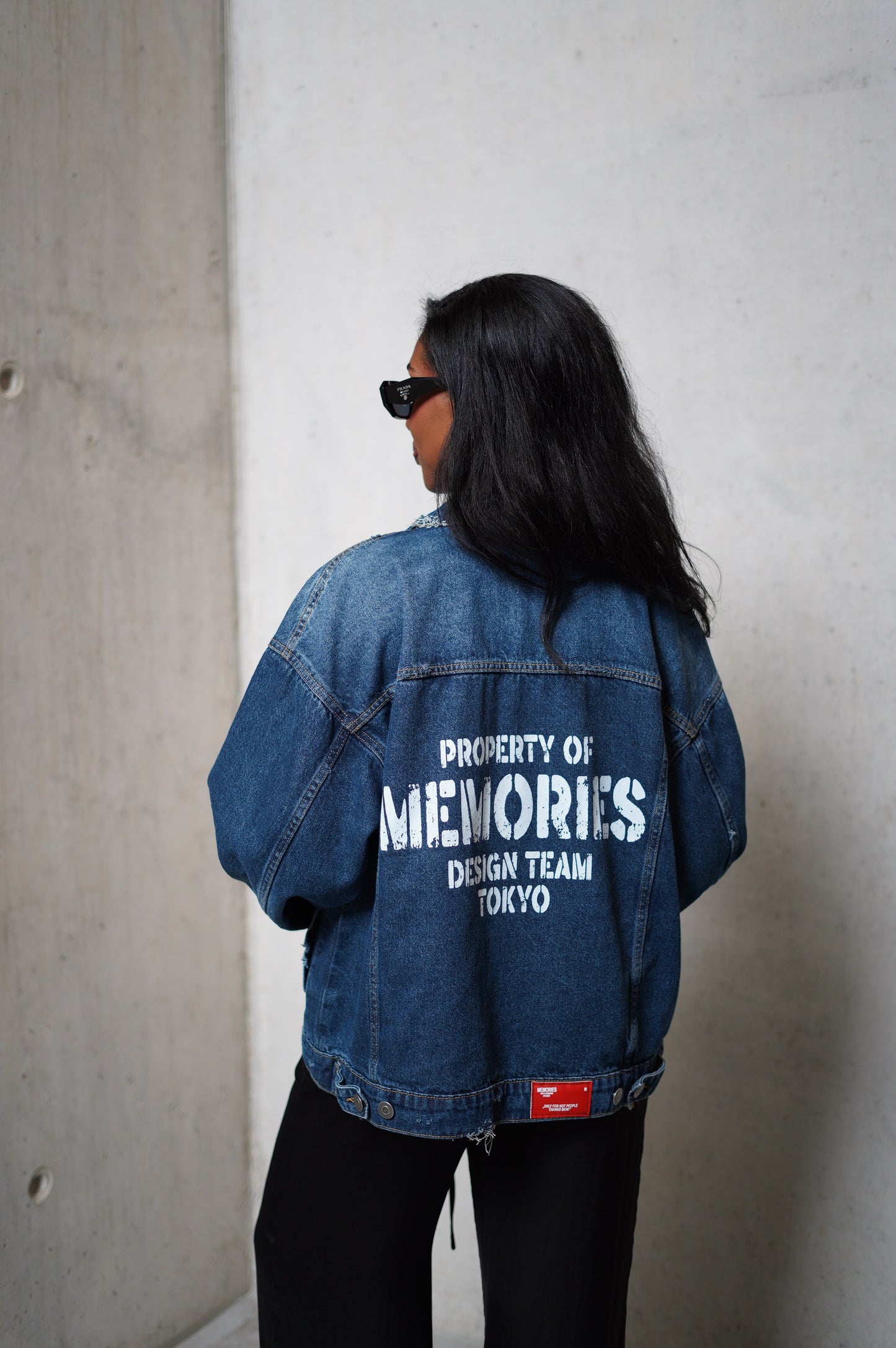 PROPERTY OF MEMORIES DENIMJACKET - BLUE