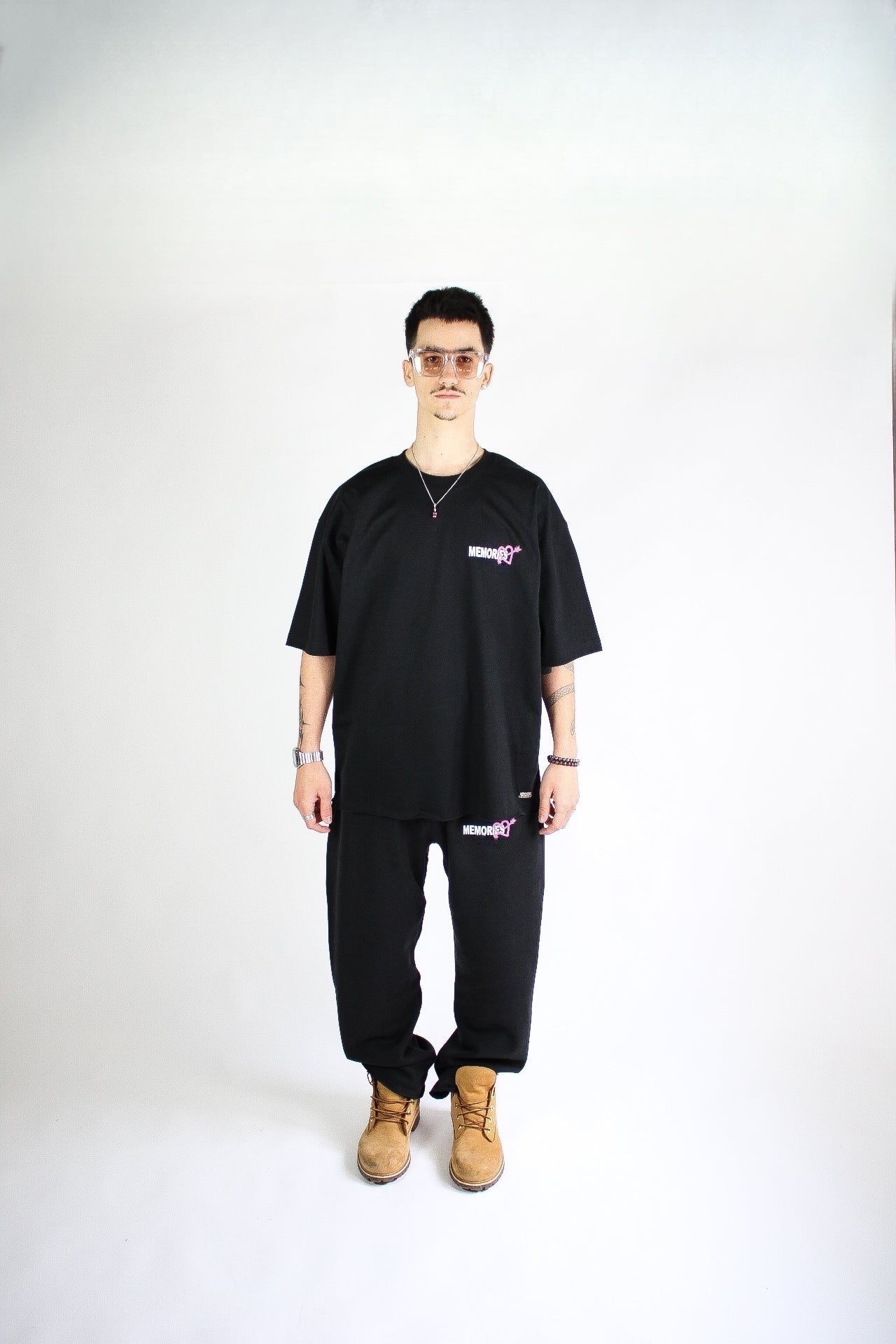 LATE NIGHT TRANK PANTS - BLACK