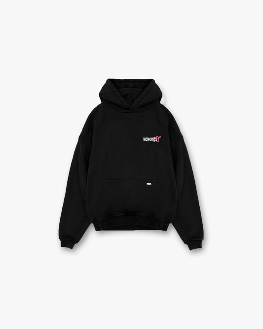 LATE NIGHT TALKS HOODIE - BLACK