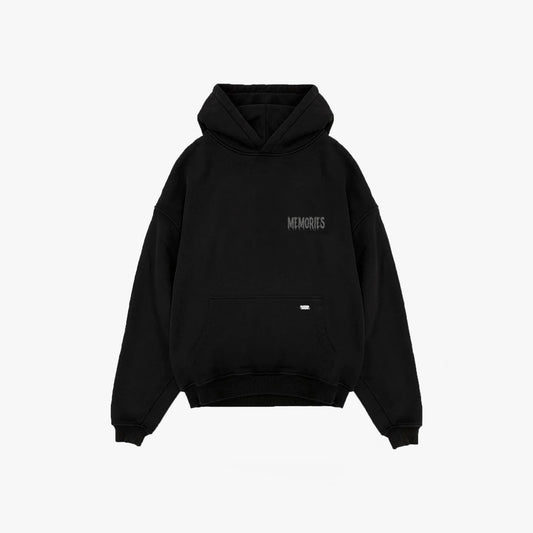 DIE WITH MEMORIES HOODIE - DARK BLACK