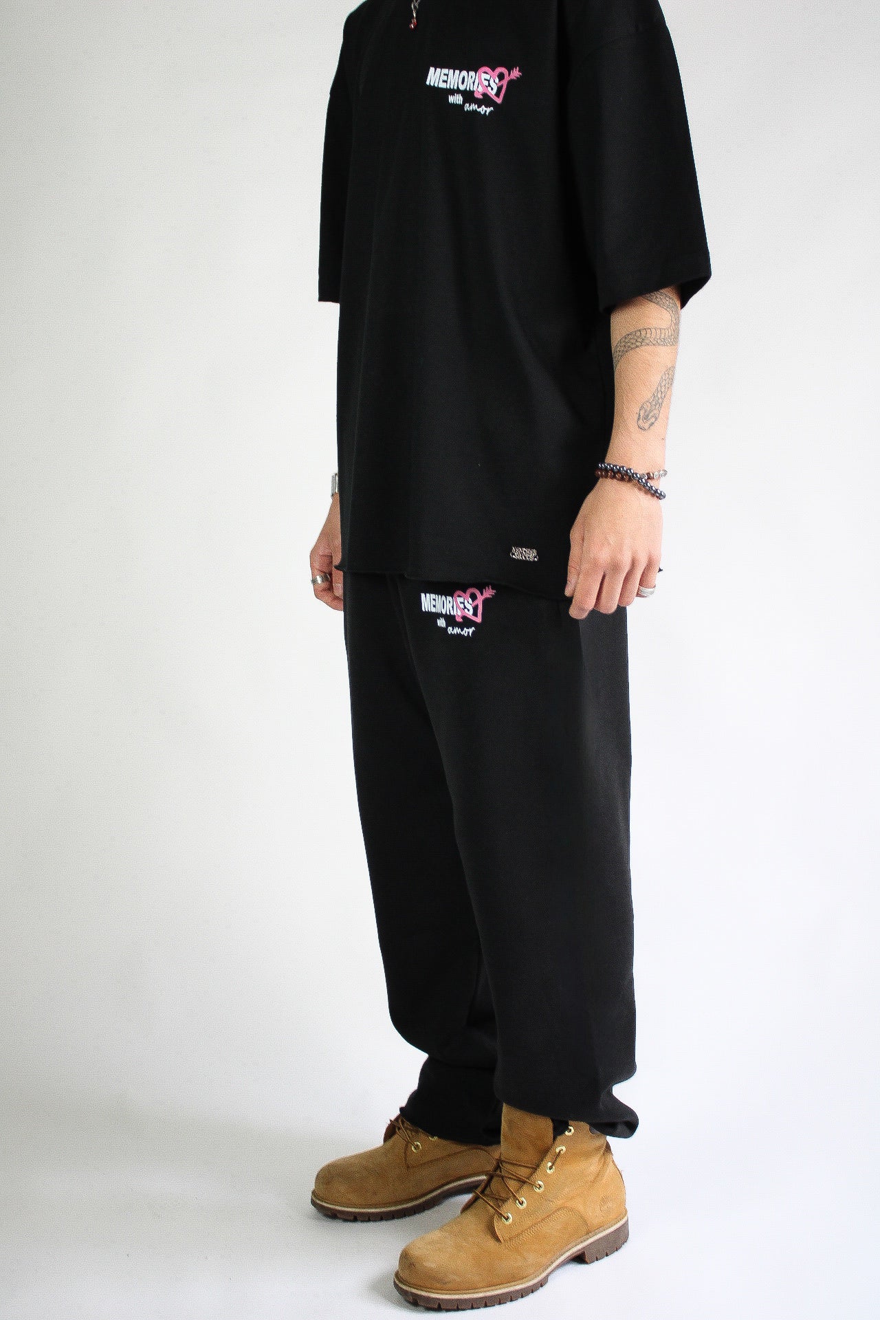 LATE NIGHT TRANK PANTS - BLACK