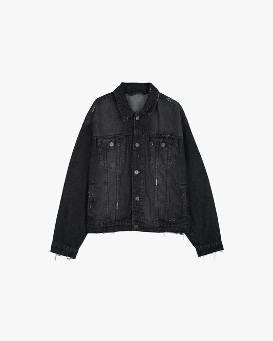 PROPERTY OF MEMORIES DENIMJACKET - BLACK