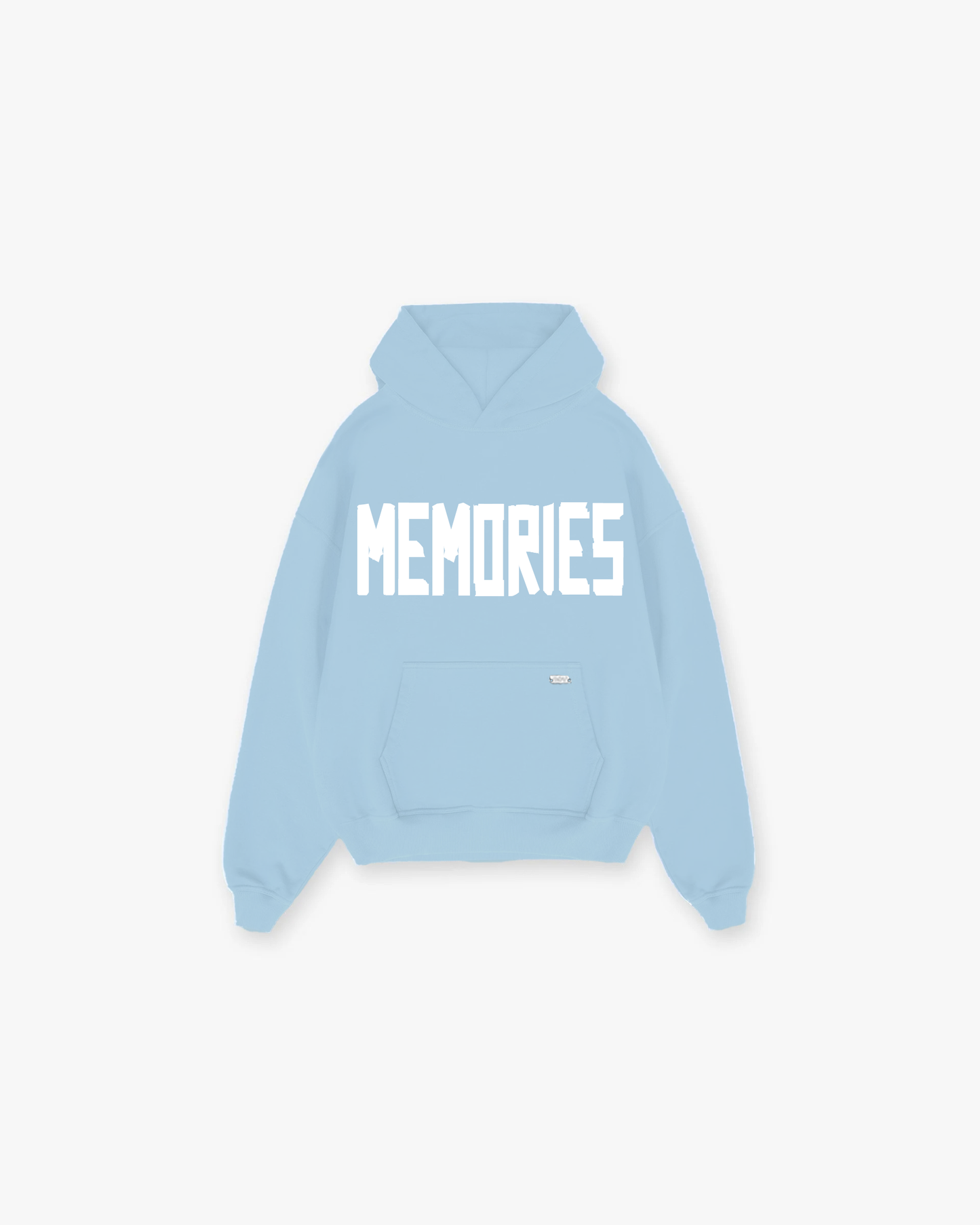 MEMORIES ESSENTIALS HOODIE - OCEAN BLUE