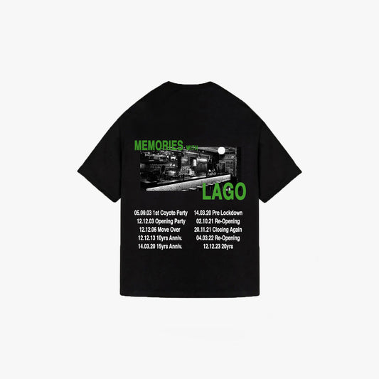 THANK YOU FOR 20YRS SHIRT - BLACK