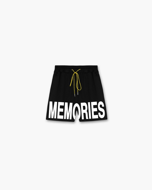 MEMORIES ESSENTIALS SHORTS - BLACK