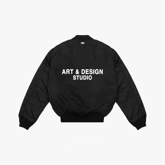 ART & DESIGN BOMBERJACKE - BLACK