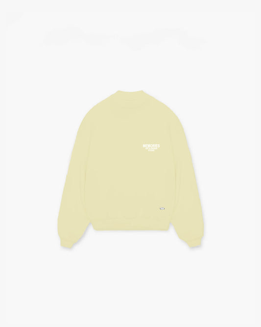 MEMORIES ESSENTIALS SWEATER - YELLOW