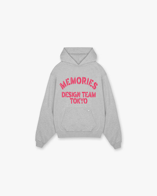 DESIGN TEAM TOKYO HOODIE - GREY