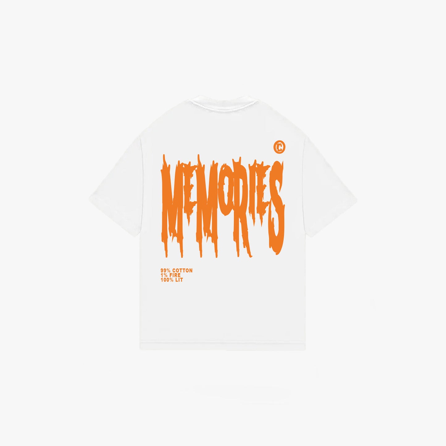 BORN IN HELL SHIRT - ORANGE